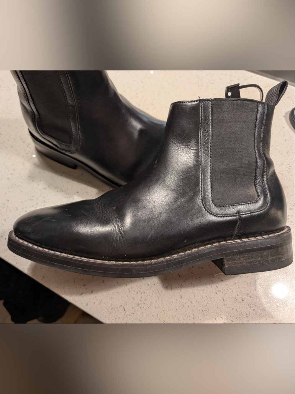 Thursday Boot Company Black Leather Chukka Chelsea Boots